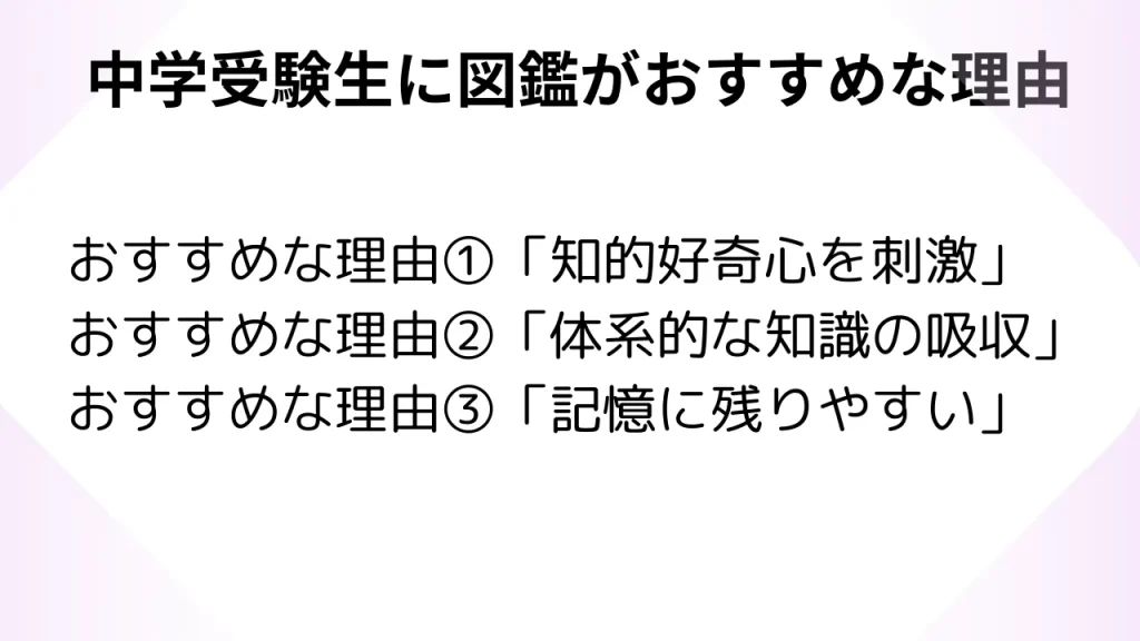 中学受験生に図鑑がおすすめな理由